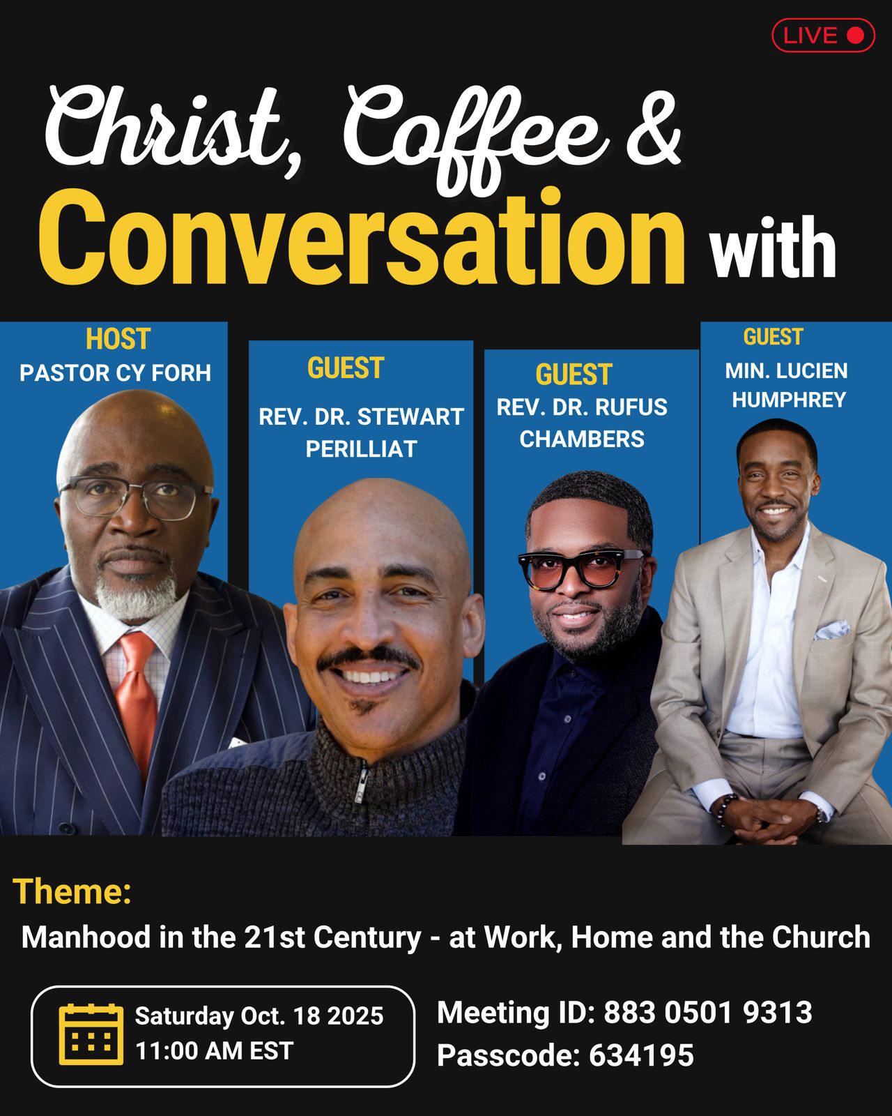Christ, Coffee & Conversation! 